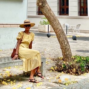 🌼 MOON RIVER 🌼 midi sundress XS